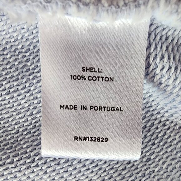 Tularosa Green Revolve Womens XS Sweatshirt The Kelly Henley Baby Blue - Picture 7 of 9